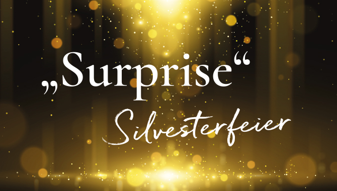 Silvester. Motto "Surprise". Kongresshotel Potsdam.